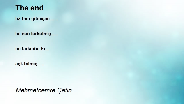 Mehmetcemre Çetin