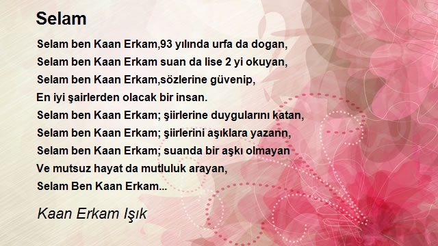 Kaan Erkam Işık