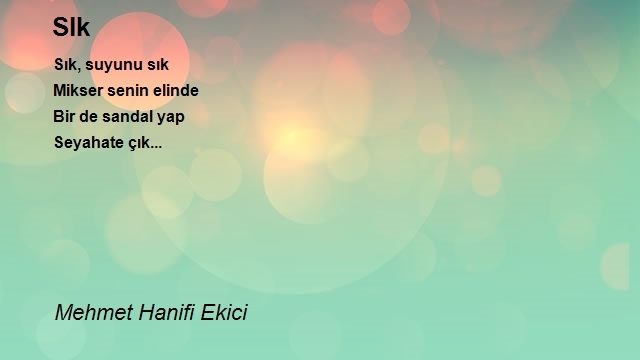 Mehmet Hanifi Ekici