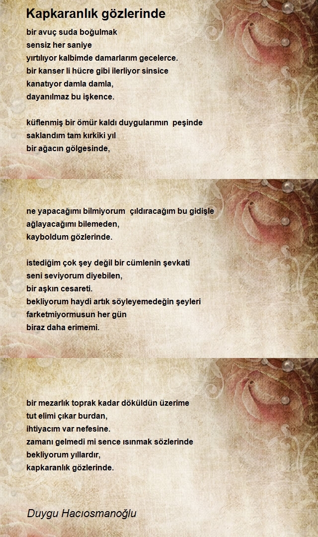 Duygu Hacıosmanoğlu