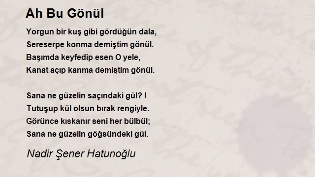 Nadir Şener Hatunoğlu