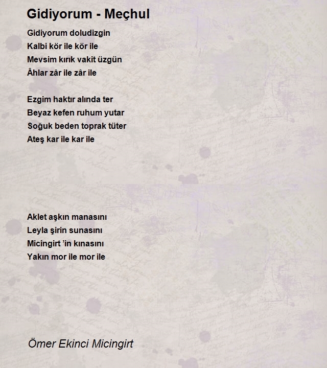 Ömer Ekinci Micingirt