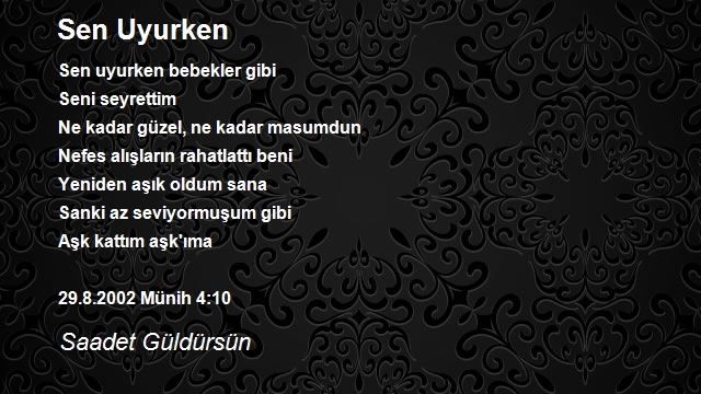 Saadet Güldürsün