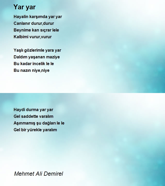 Mehmet Ali Demirel