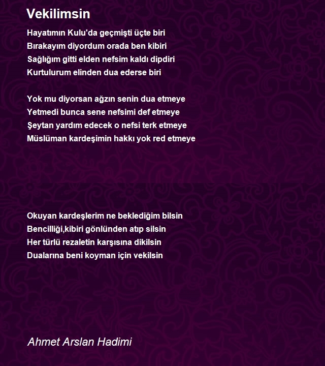 Ahmet Arslan Hadimi