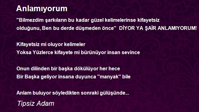 Tipsiz Adam