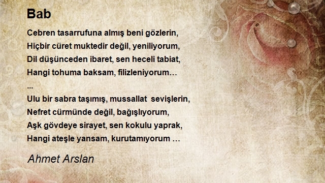 Ahmet Arslan