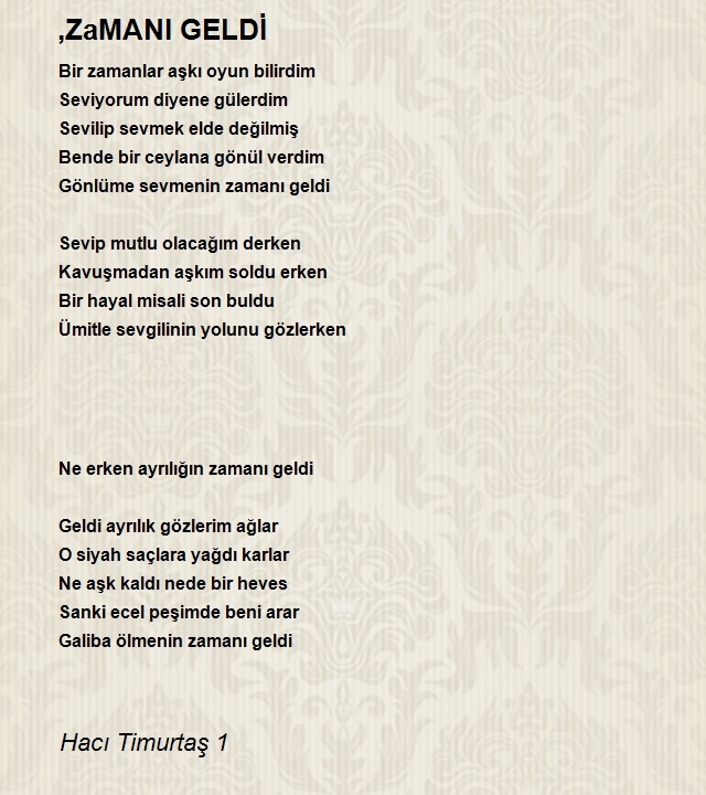 Hacı Timurtaş 1