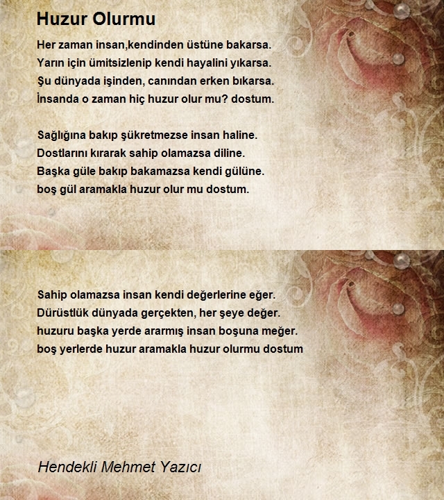 Hendekli Mehmet Yazıcı