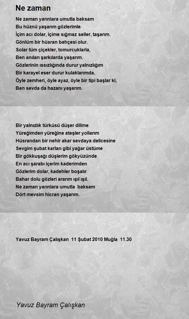 Yavuz Bayram Çalışkan