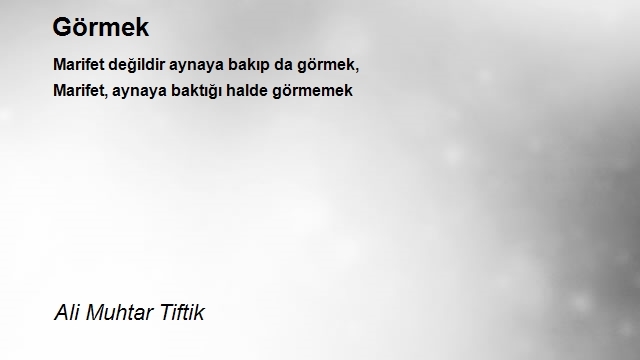 Ali Muhtar Tiftik 