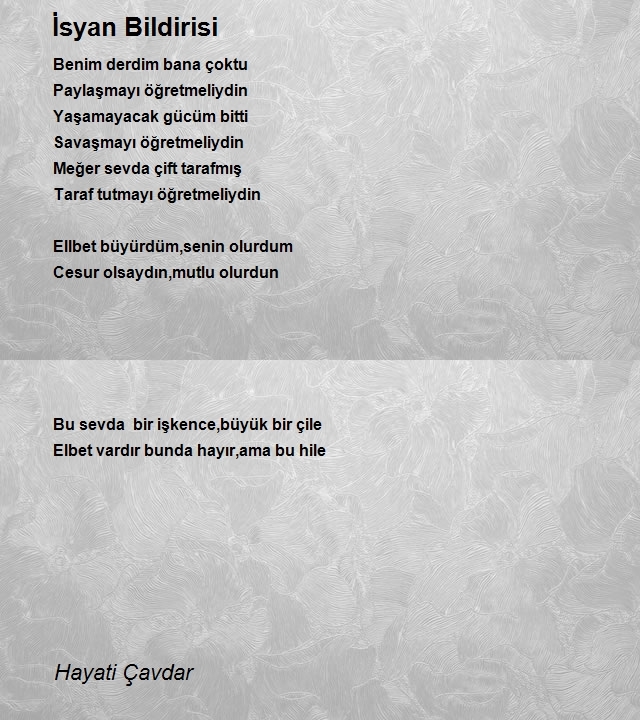 Hayati Çavdar