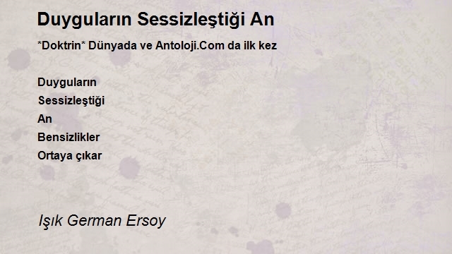 Işık German Ersoy 