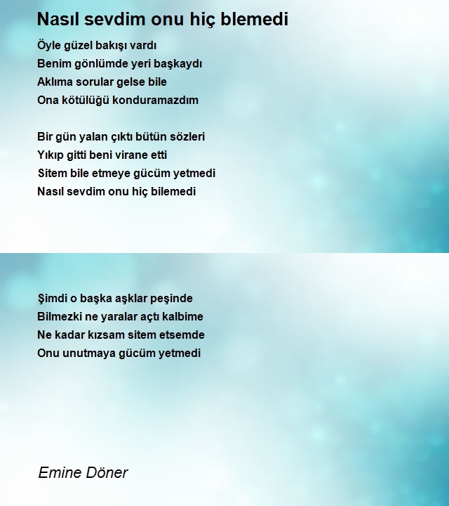 Emine Döner