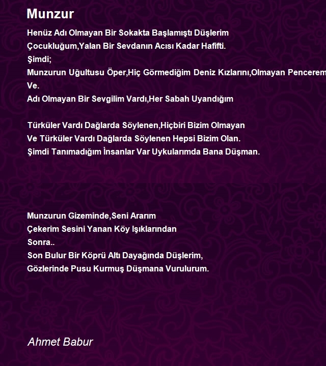 Ahmet Babur