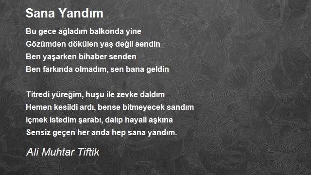 Ali Muhtar Tiftik 