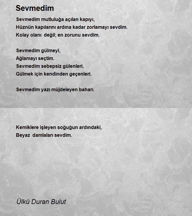 Ülkü Duran Bulut