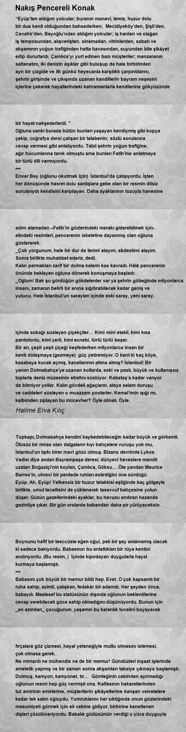 Halime Erva Kılıç