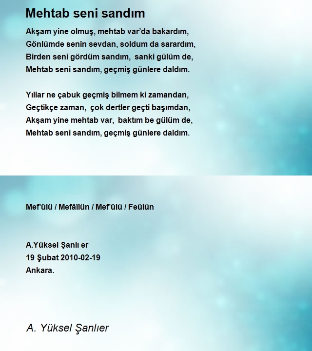 A. Yüksel Şanlıer