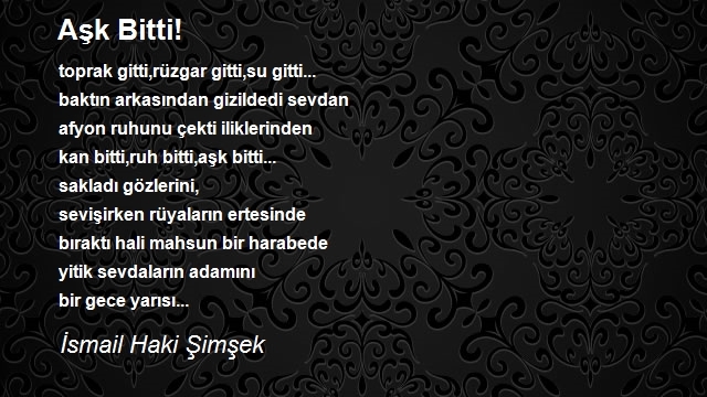 İsmail Haki Şimşek