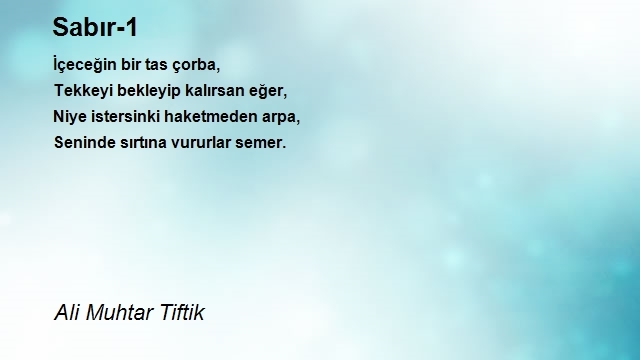 Ali Muhtar Tiftik 