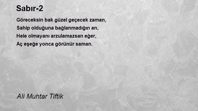 Ali Muhtar Tiftik 