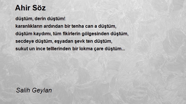 Salih Geylan