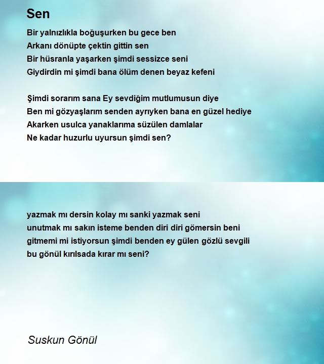 Suskun Gönül