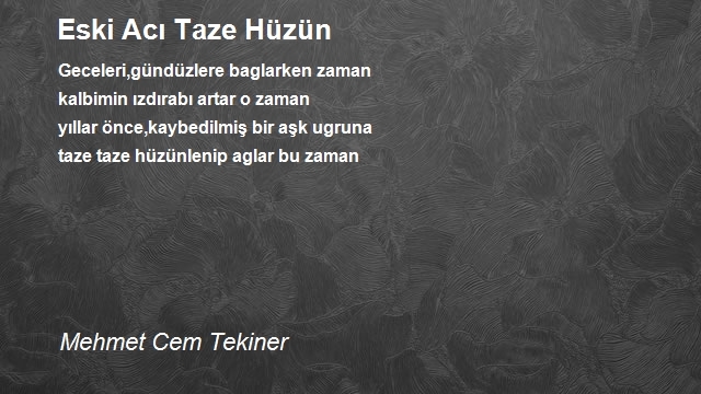 Mehmet Cem Tekiner