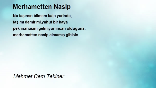 Mehmet Cem Tekiner