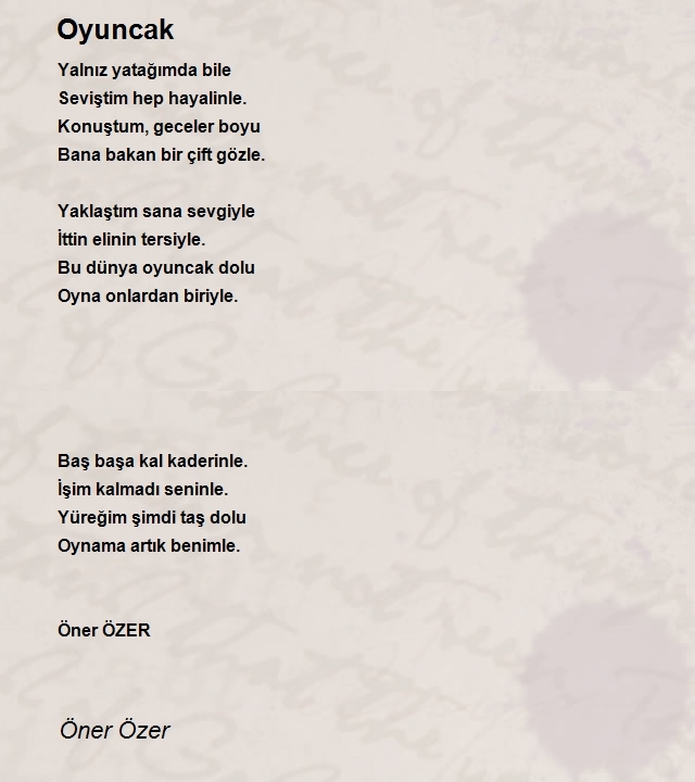 Öner Özer