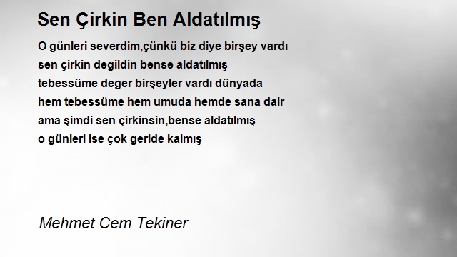 Mehmet Cem Tekiner