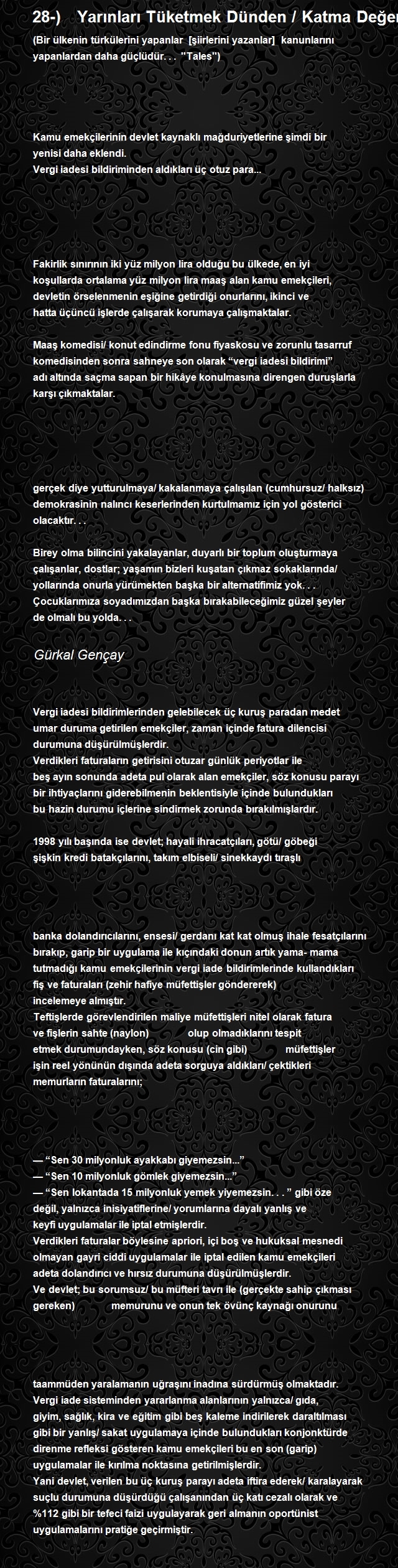 Gürkal Gençay