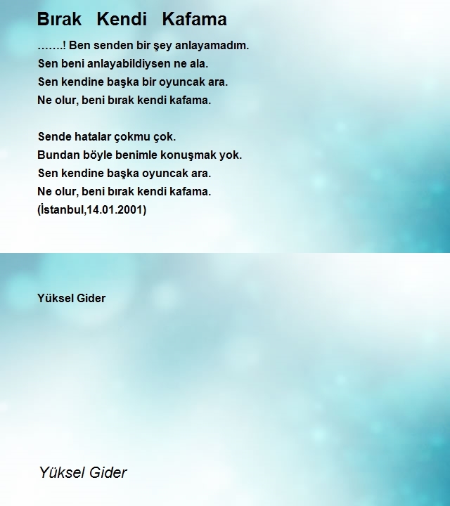 Yüksel Gider