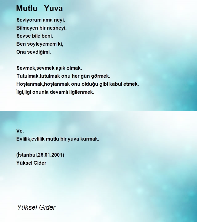 Yüksel Gider