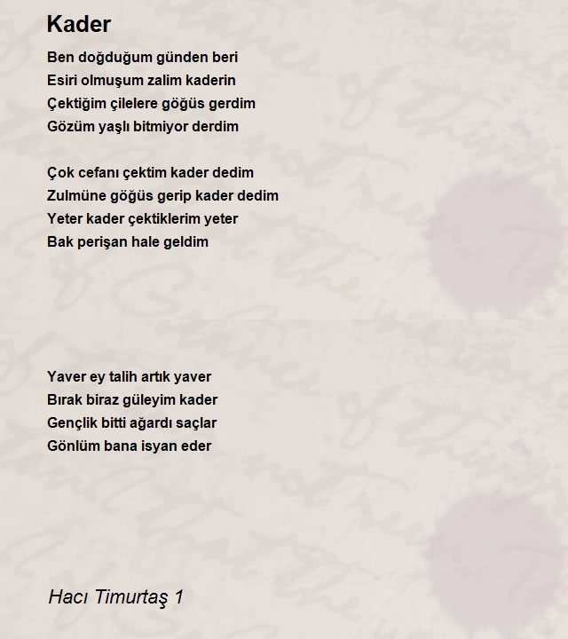 Hacı Timurtaş 1