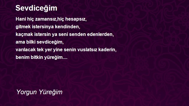 Yorgun Yüreğim