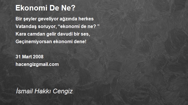 İsmail Hakkı Cengiz