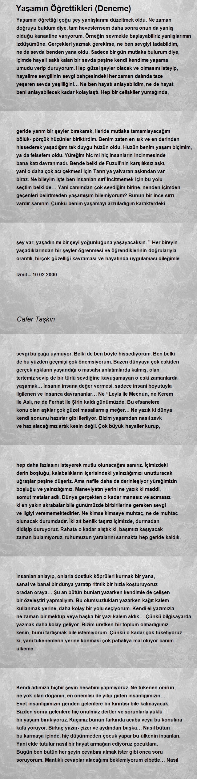 Cafer Taşkın