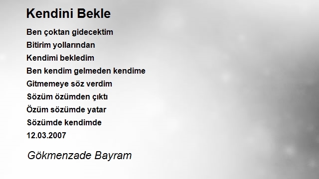 Gökmenzade Bayram