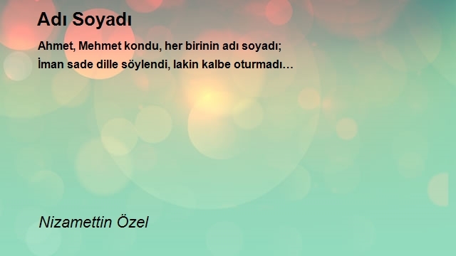 Nizamettin Özel