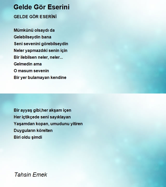 Tahsin Emek