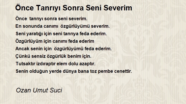 Ozan Umut Suci