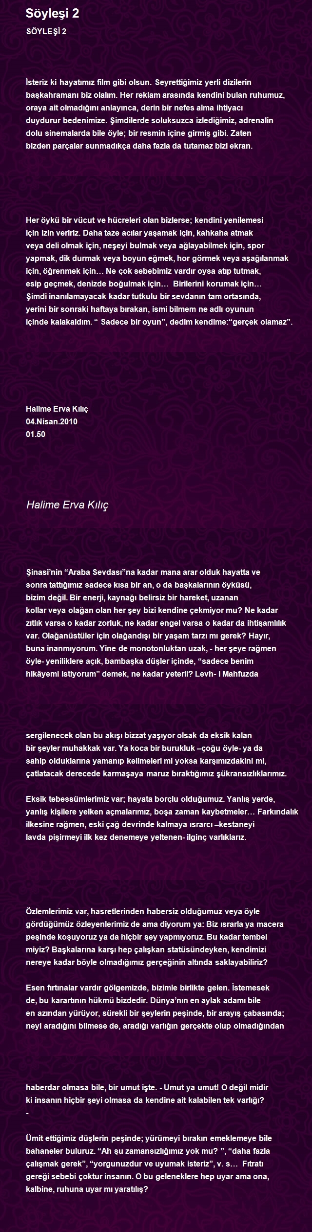 Halime Erva Kılıç