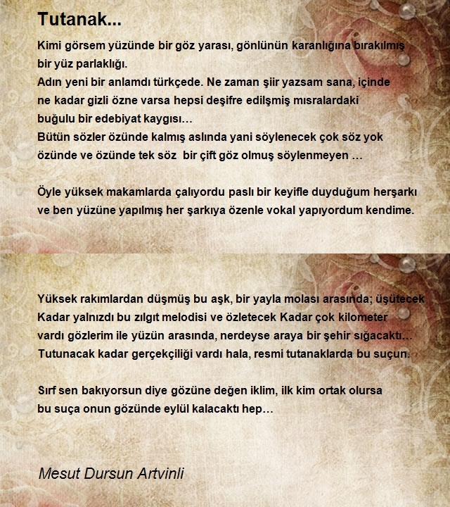 Mesut Dursun Artvinli