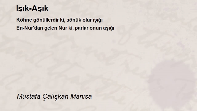 Mustafa Çalışkan Manisa