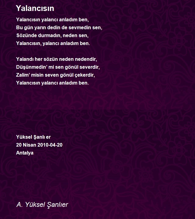 A. Yüksel Şanlıer