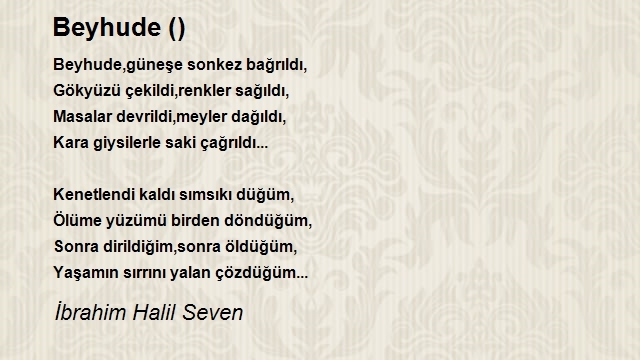 İbrahim Halil Seven