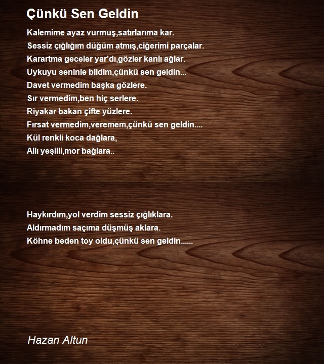 Hazan Altun