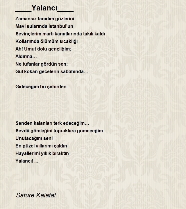 Safure Kalafat 